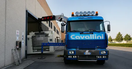 Trasporto macchinari aziendali 